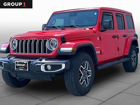 Used 2024 Jeep Wrangler Unlimited Sahara AWD/4WD image 1