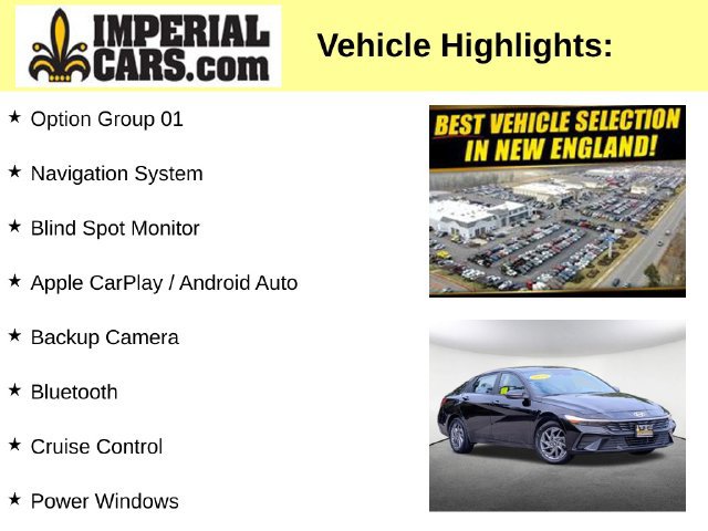Used 2024 Hyundai Elantra Blue FWD image 8