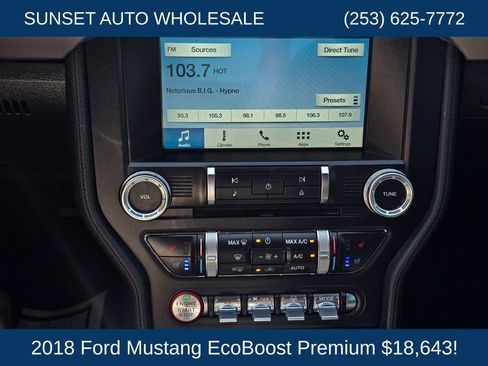 Used 2018 Ford Mustang Premium RWD image 34