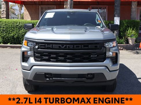 Used 2024 Chevrolet Silverado 1500 Custom w/ LPO, Dark Essentials Package AWD/4WD image 3