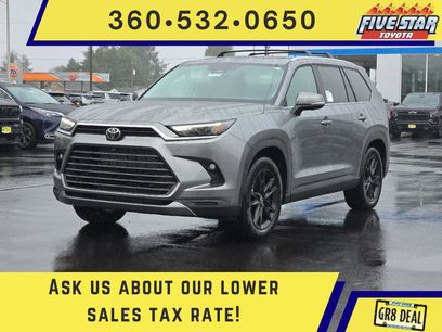 New 2026 Toyota Grand Highlander Platinum