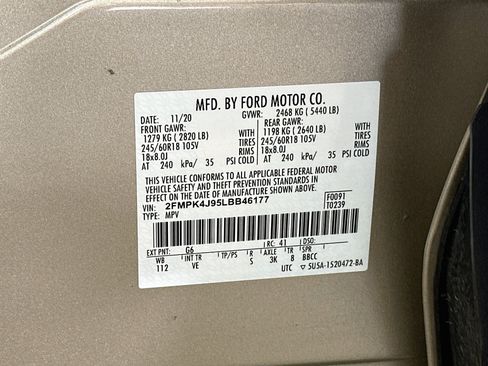 Used 2020 Ford Edge SEL w/ Convenience Package AWD/4WD image 31