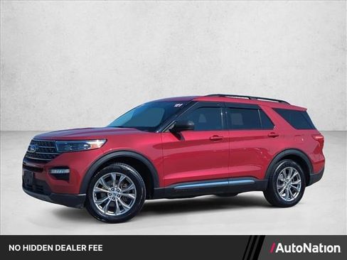 Used 2021 Ford Explorer XLT w/ Equipment Group 202A RWD image 1