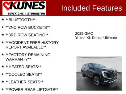 Used 2025 GMC Yukon XL Denali Ultimate w/ LPO, Floor Liner Package