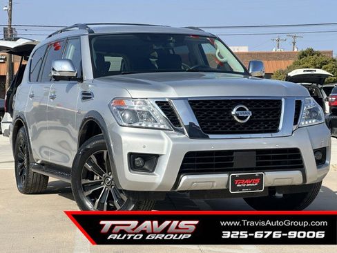 Used 2018 Nissan Armada Platinum w/ Captain Seat Package image 1