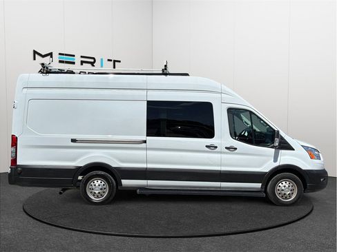 Used 2021 Ford Transit 350 148 High Roof Extended AWD w/ Interior Upgrade Package image 10
