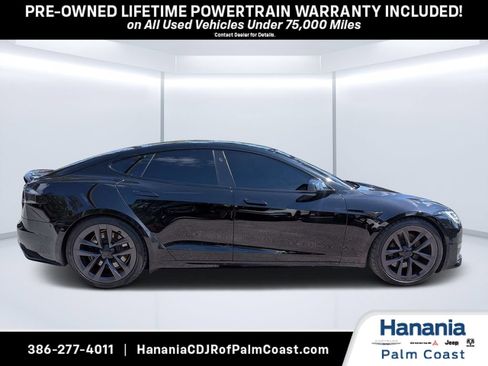 Used 2021 Tesla Model S Plaid AWD/4WD image 2