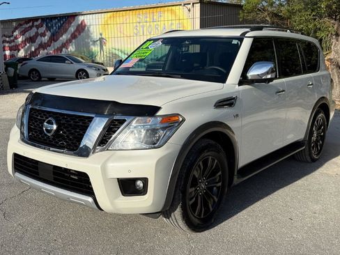 Used 2018 Nissan Armada Platinum w/ Captain Seat Package RWD image 3