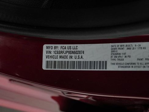 Used 2025 RAM 1500 Laramie w/ Advanced Safety Group II image 55