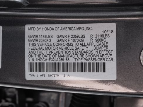 Used 2018 Honda Accord Sport image 35
