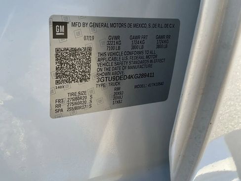 Used 2019 GMC Sierra 1500 SLT w/ SLT Premium Plus Package image 24