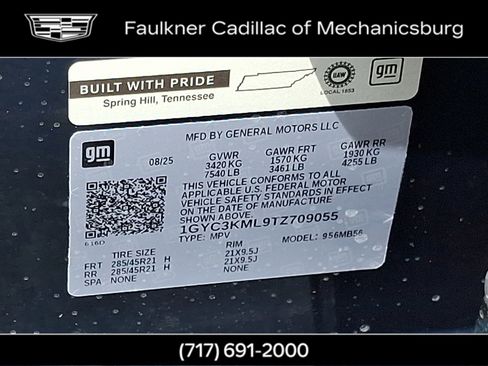 New 2026 Cadillac Vistiq Luxury w/ LPO, Floor Liner Package AWD/4WD image 23