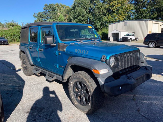 Used 2020 Jeep Wrangler Unlimited Sport AWD/4WD image 2
