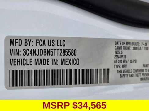 New 2026 Jeep Compass Latitude AWD/4WD image 43