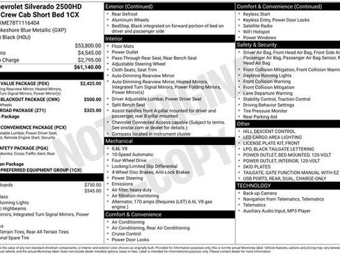 New 2026 Chevrolet Silverado 2500 Custom w/ Custom Value Package image 34