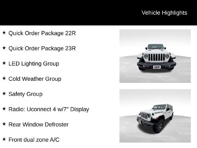 Used 2020 Jeep Wrangler Unlimited Rubicon w/ LED Lighting Group AWD/4WD image 13