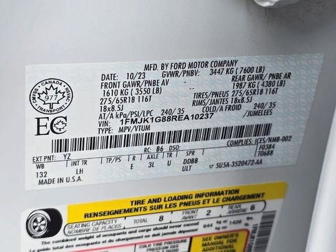 Certified 2024 Ford Expedition Max XL image 36