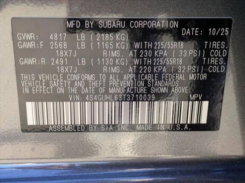 New 2026 Subaru Crosstrek 2.5i Limited image 18