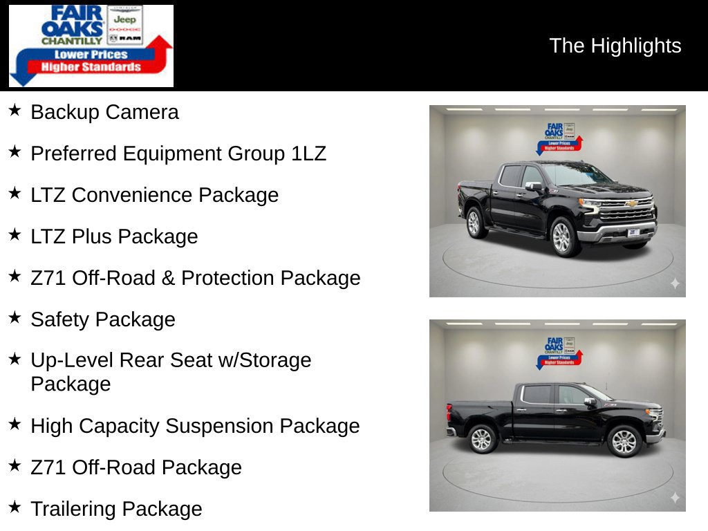 Used 2022 Chevrolet Silverado 1500 LTZ AWD/4WD image 2
