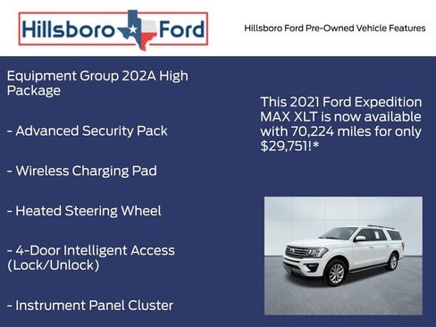 Used 2021 Ford Expedition Max XLT image 7