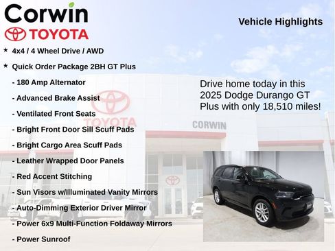 Used 2025 Dodge Durango GT image 6