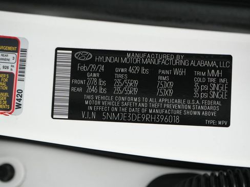 Used 2024 Hyundai Tucson Limited FWD image 25
