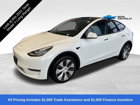 Used 2021 Tesla Model Y Long Range image 1