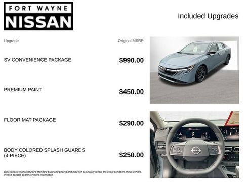 New 2026 Nissan Sentra SV w/ SV Convenience Package FWD image 4