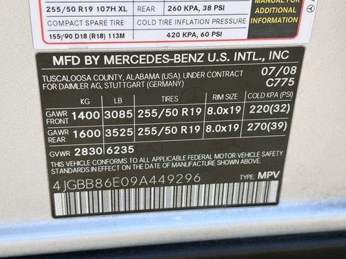 Used 2009 Mercedes-Benz ML 350 4MATIC image 33