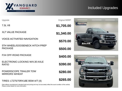 Used 2021 Ford F350 XLT w/ XLT Value Package AWD/4WD image 9