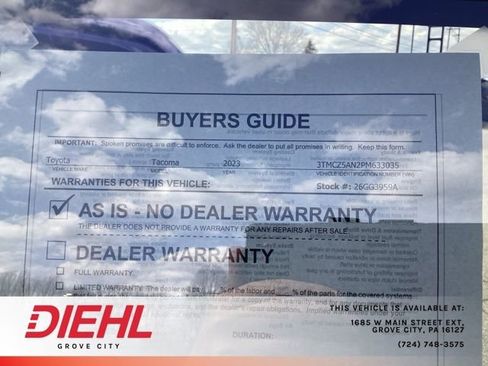 Used 2023 Toyota Tacoma TRD Off-Road image 16