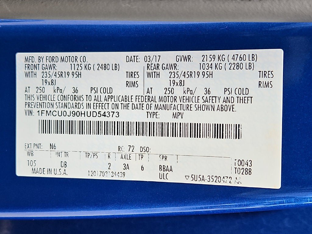 Used 2017 Ford Escape Titanium FWD image 27