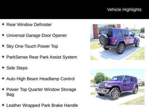 New 2026 Jeep Wrangler Unlimited Sahara AWD/4WD image 6