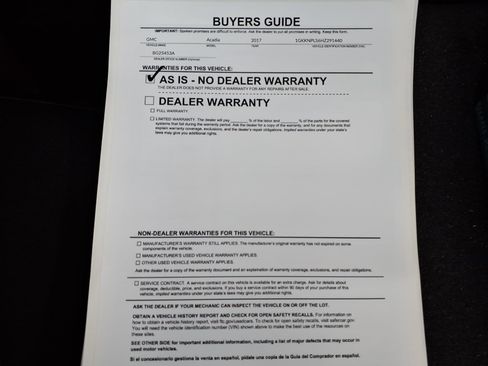 Used 2017 GMC Acadia Denali w/ Technology Package FWD image 38