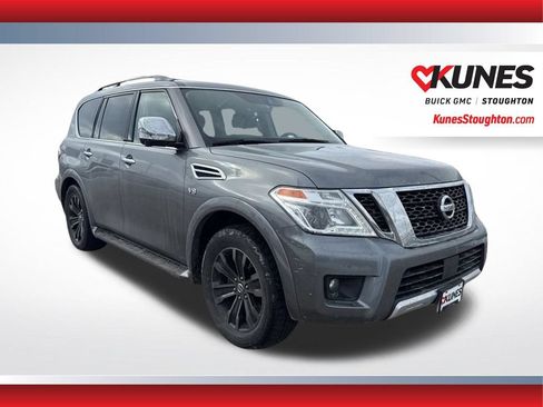 Used 2018 Nissan Armada Platinum w/ Captain Seat Package AWD/4WD image 2