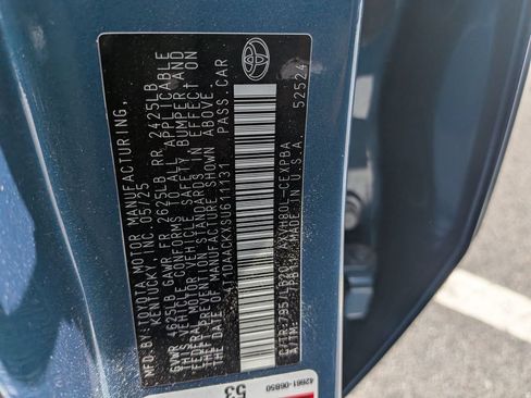 Used 2025 Toyota Camry XSE w/ Premium Plus Package FWD image 32