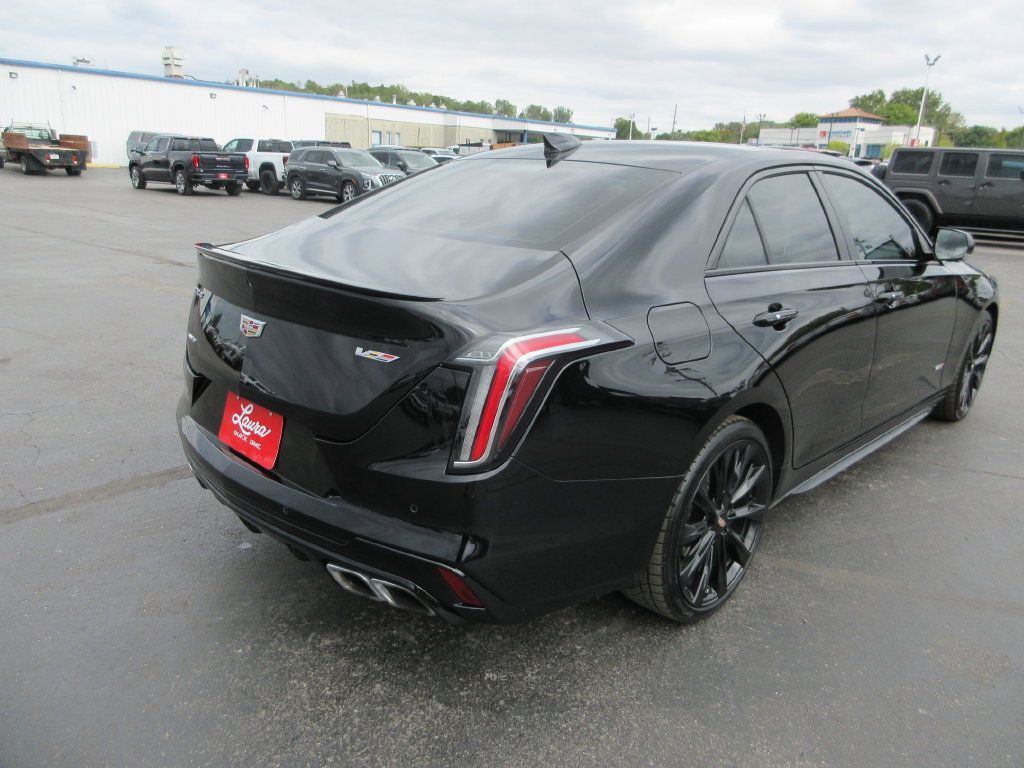 Certified 2021 Cadillac CT4 V w/ Technology Package AWD/4WD image 6