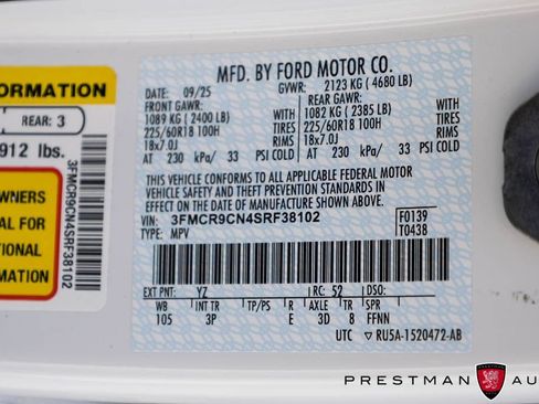 Used 2025 Ford Bronco Sport Outer Banks AWD/4WD image 45
