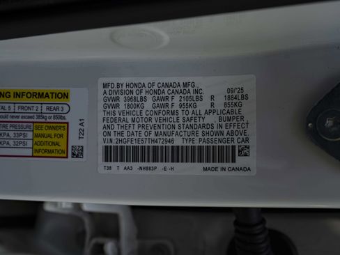 Certified 2026 Honda Civic Si image 46
