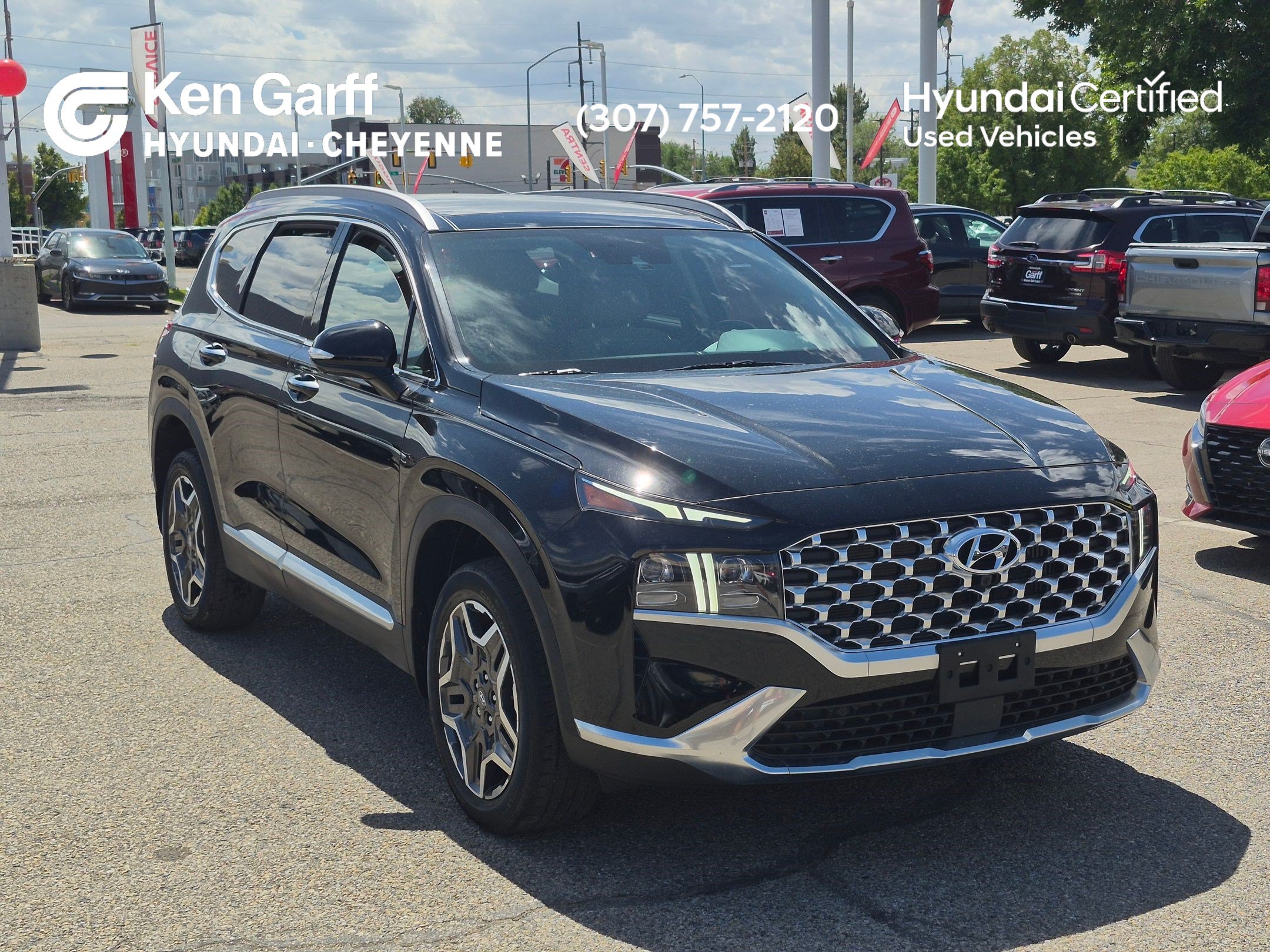 Certified 2023 Hyundai Santa Fe Limited w/ Cargo Package AWD/4WD image 1