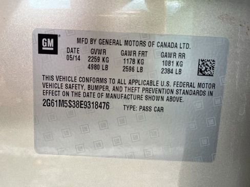 Used 2014 Cadillac XTS Luxury w/ Driver Awareness Package FWD image 2