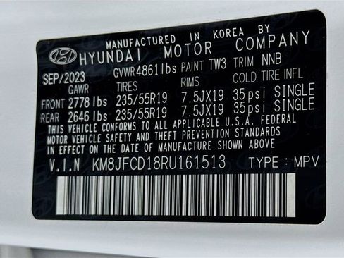 Certified 2024 Hyundai Tucson N Line AWD/4WD image 17