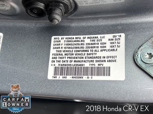 Used 2018 Honda CR-V EX image 36