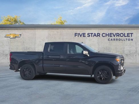 Used 2023 Chevrolet Silverado 1500 Custom w/ LPO, Dark Essentials Package RWD image 9