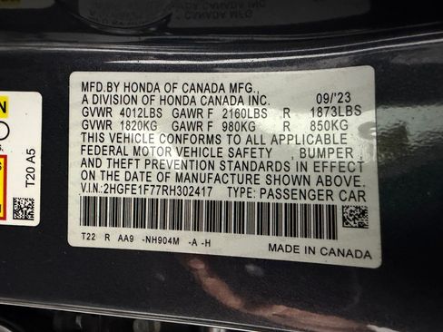 Used 2024 Honda Civic EX image 21