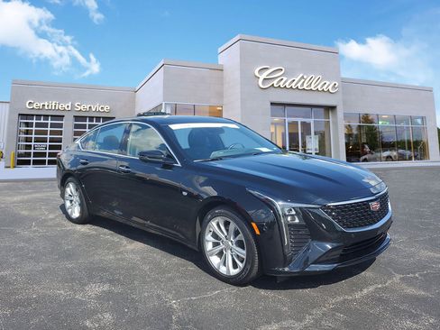 Certified 2025 Cadillac CT5 Premium Luxury w/ Sun And Sound Package RWD image 4