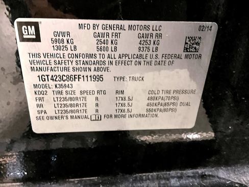 Used 2015 GMC Sierra 3500 SLT w/ Duramax Plus Package image 35