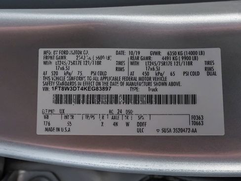 Used 2019 Ford F350 Lariat w/ Lariat Value Package image 68