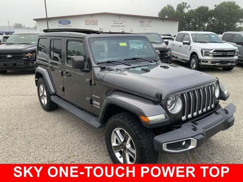 Used 2020 Jeep Wrangler Unlimited Sahara AWD/4WD image 5