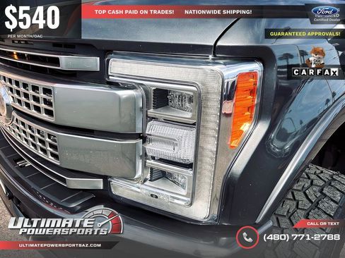 Used 2019 Ford F250 Platinum w/ Platinum Ultimate Package AWD/4WD image 33